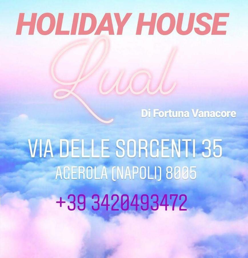 Holiday House Lual Agerola Exteriér fotografie